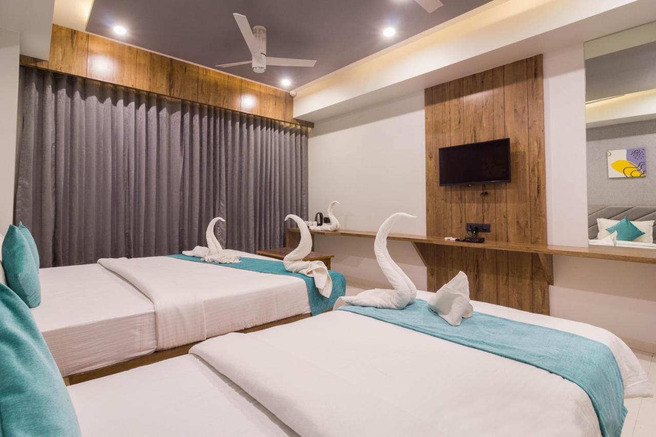Hotel Green City Gandhinagar Esterno foto